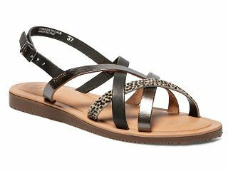 BIBIANI NOIR 22 - SANDALE NOIR - INDE