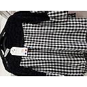 BLOUSE CARREAUX DENTELLE